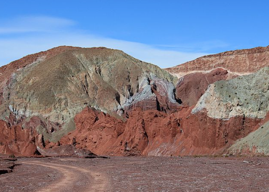 Valle del Arcoíris en Atacama